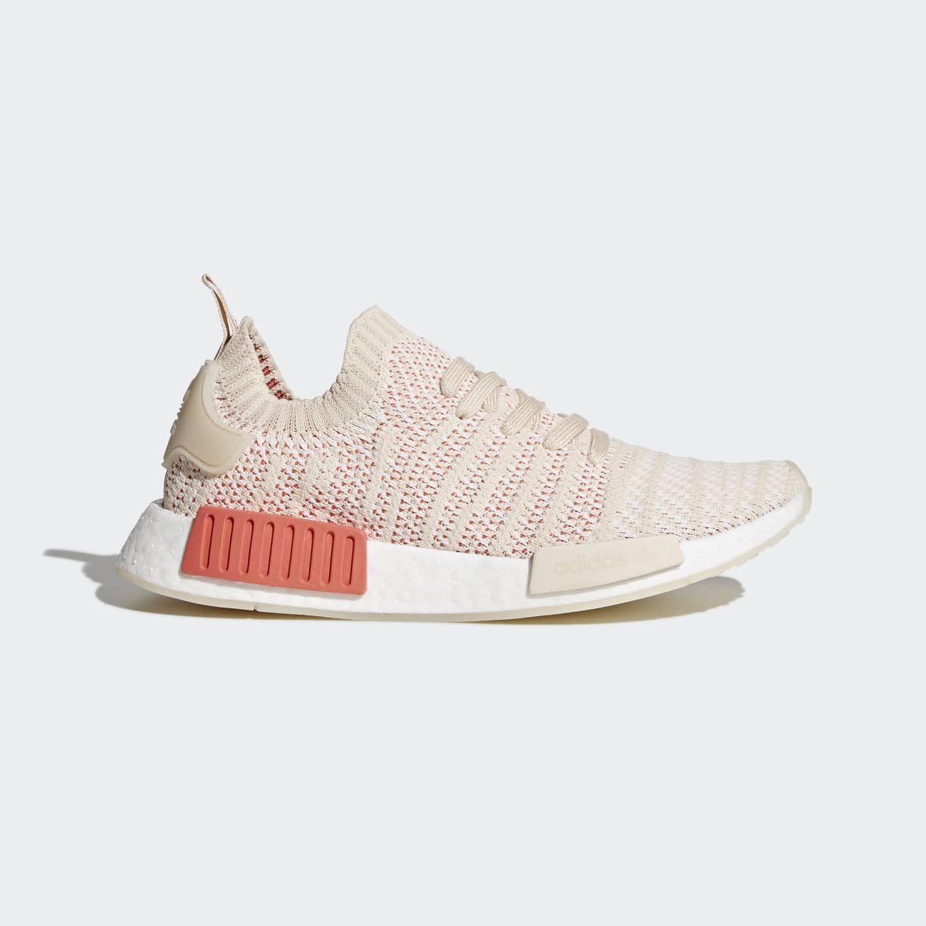 Adidas NMD_R1 STLT Primeknit Férfi Originals Cipő - Bézs [D90237]